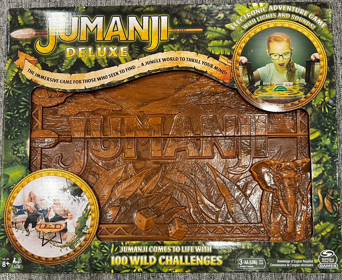 New in box Jumanji Deluxe Immersive game