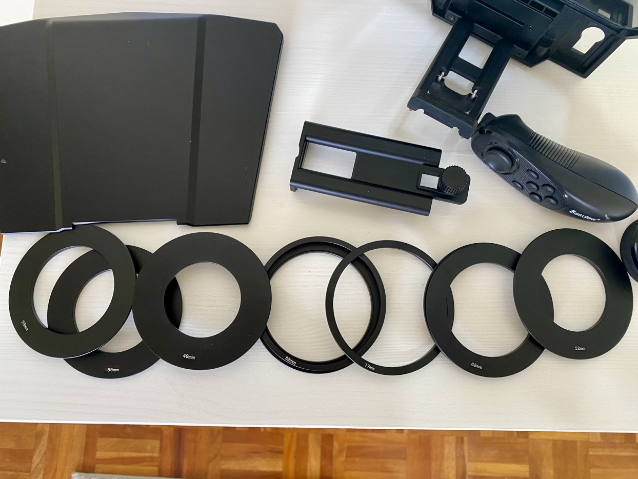 Teleprompter for phone/ tablet (+9lens adapter rings) - photo 5