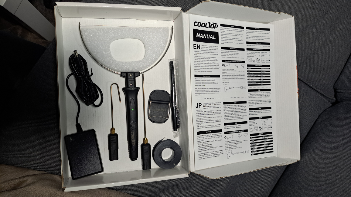 Cooltop 3 in 1 Foam Cutter Kit - photo 2