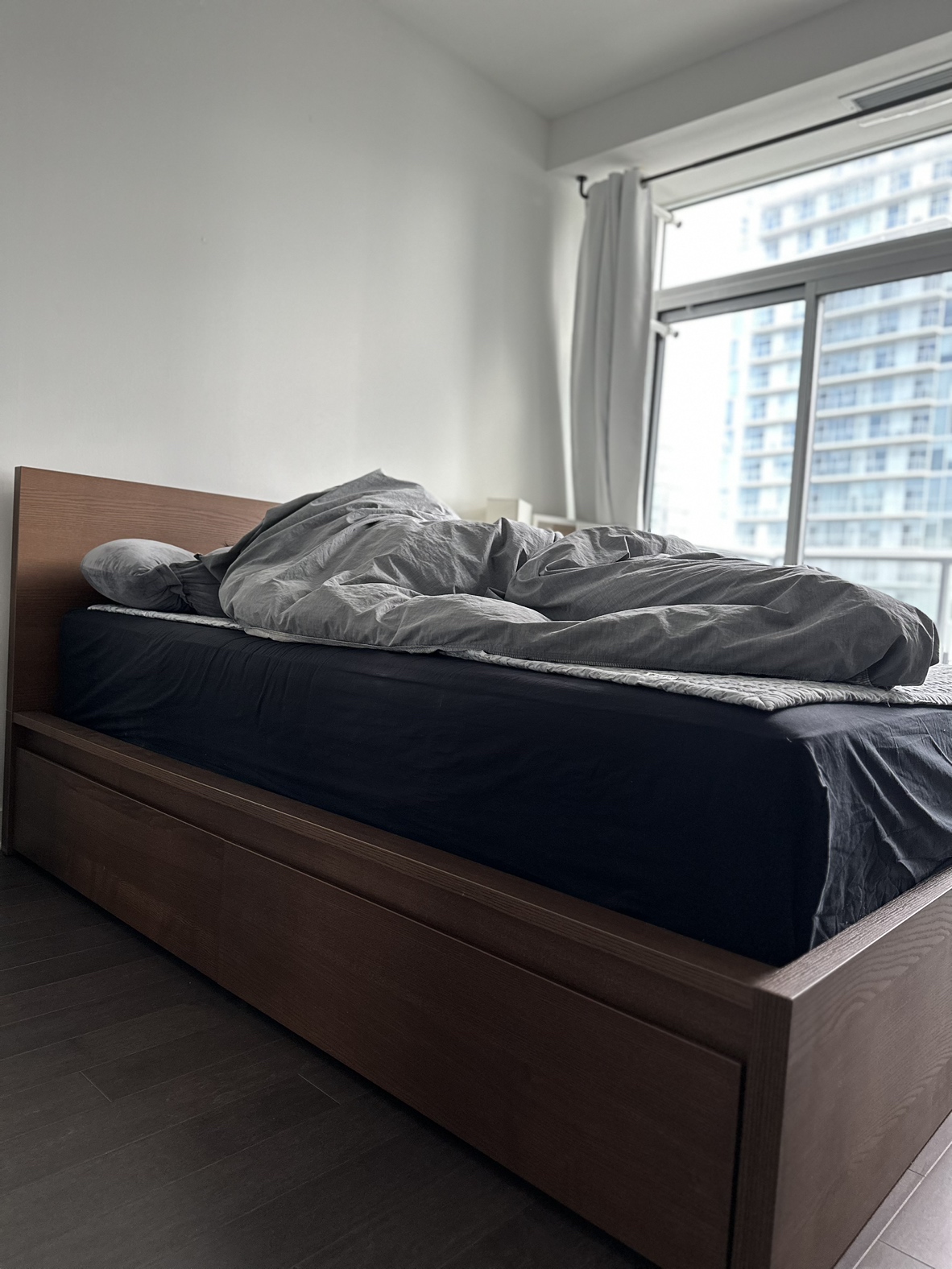 Malm Queen Bed + 2 Storage - photo 2