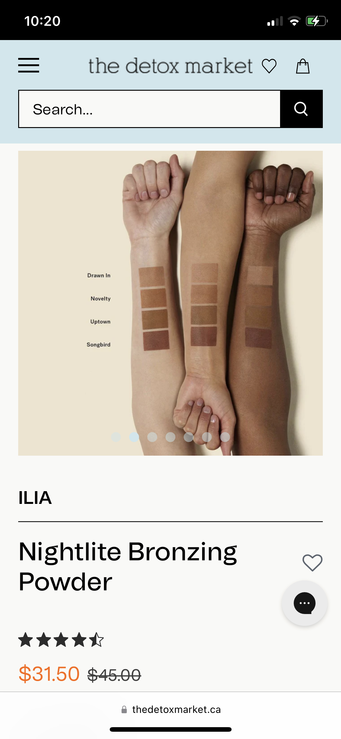 ILIA - Nightlite Bronzing Powder in Uptown image indicator(5)