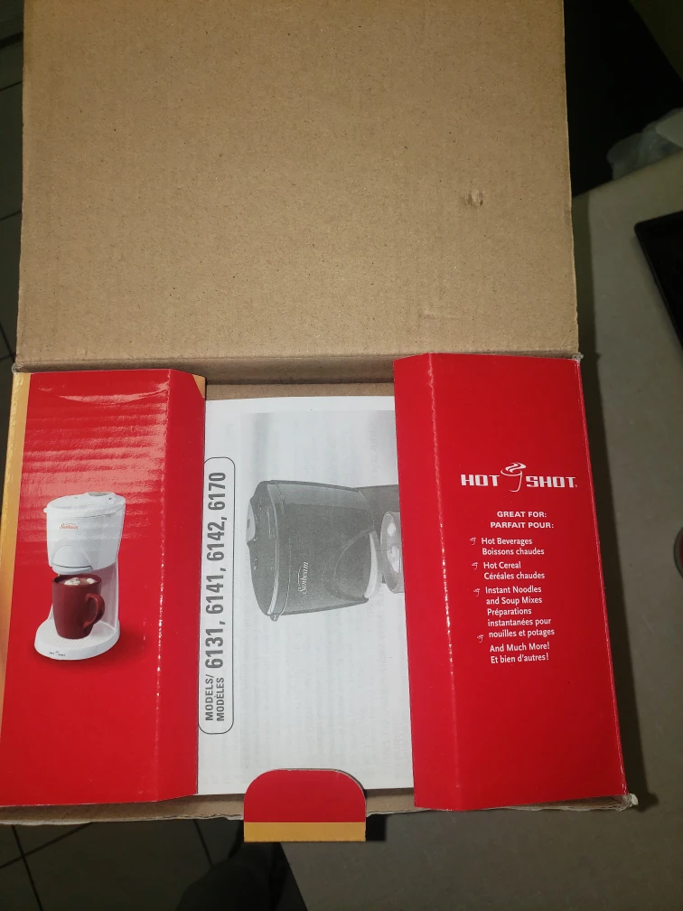 SUNBEAM Hot Shot #6170-33 Hot Water Dispenser 16 OZ. - photo 4