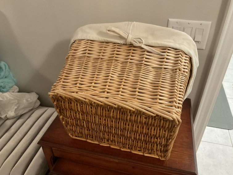 ⭐️ Beautiful Laundry Wicker Basket - photo 5