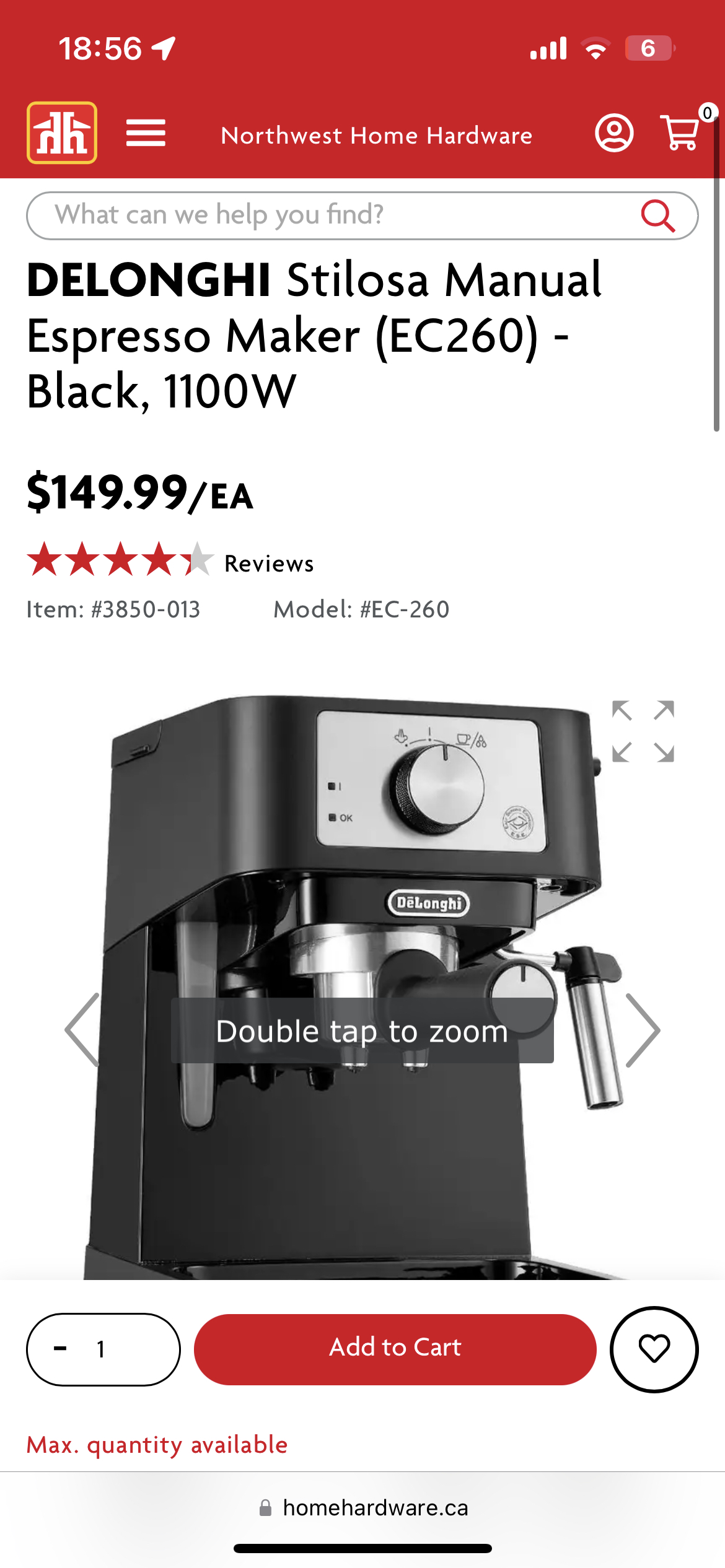 30% DELONGHI Stilosa Manual Espresso Maker (EC260) - photo 3
