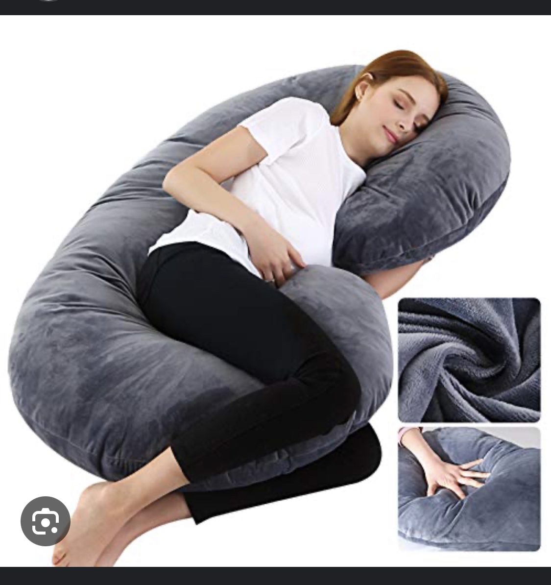 Wndys Dream Pregnancy Maternity Pillow C Shaped image indicator(6)