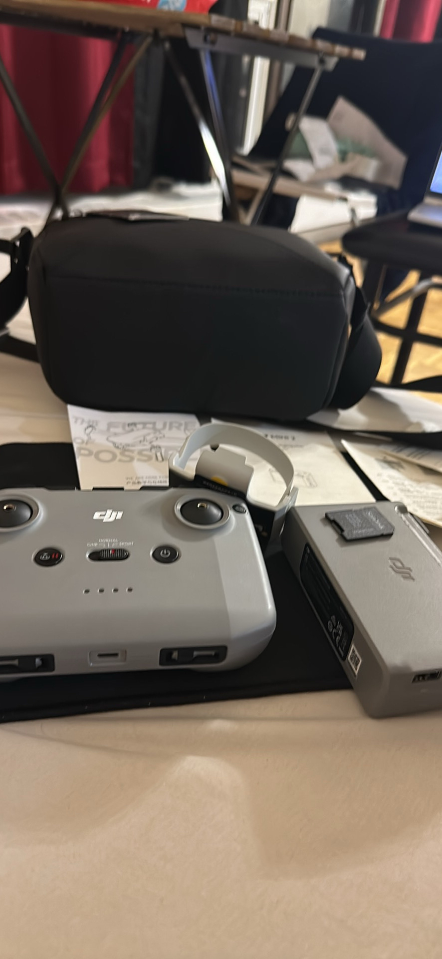 DJI mini2 Drone remote Controller with Case and battery