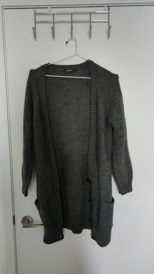 Dark Gray Long Jacket thumbnail