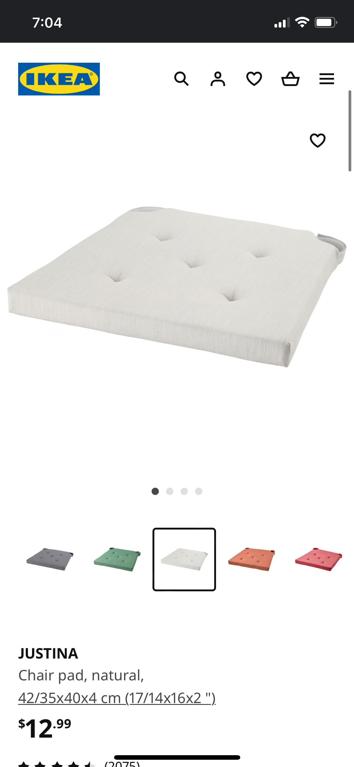 Ikea Kitchen Island w/ 2 chairs image indicator(9)