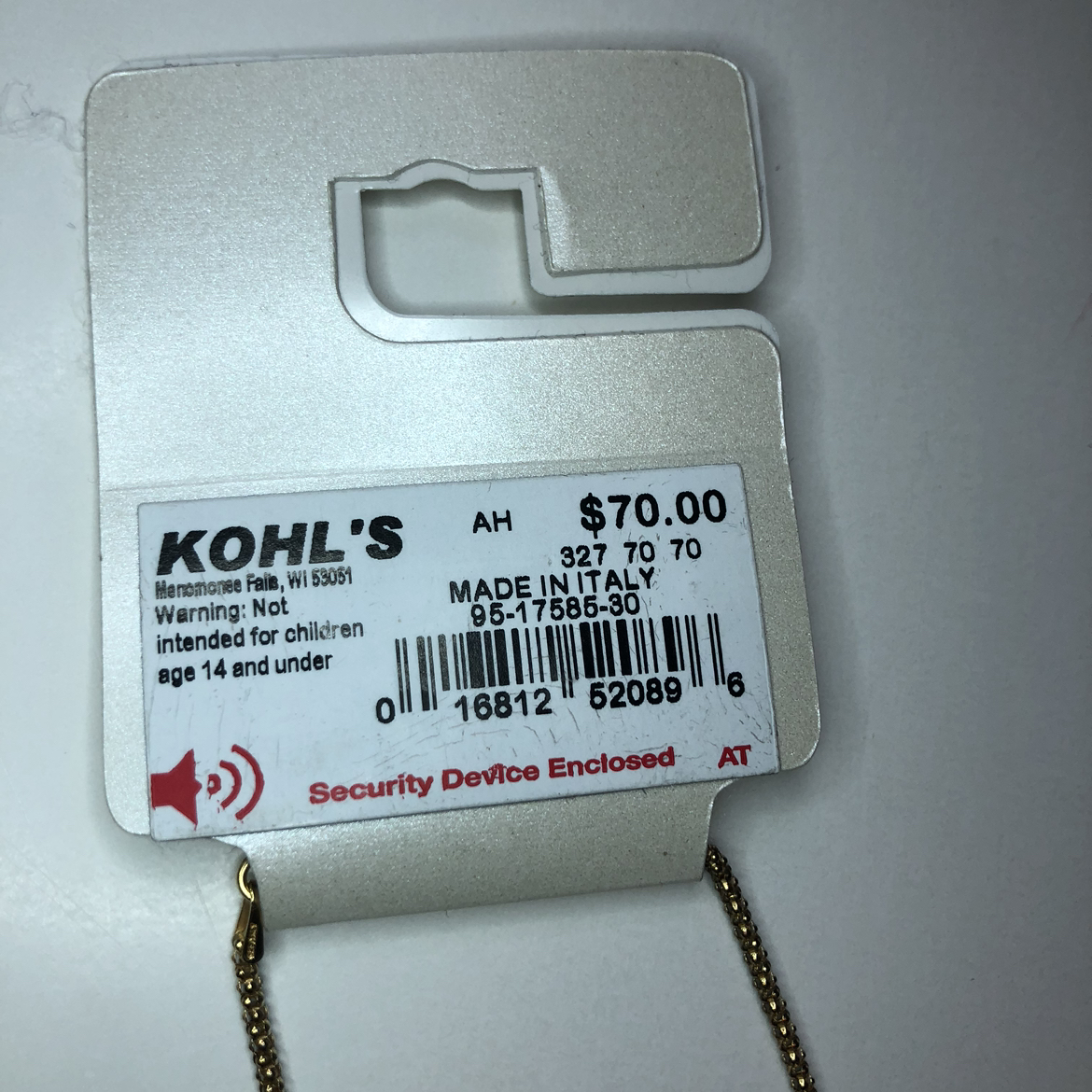 24k Gold Over Sterling Silver 30” Popcorn Chain image indicator(6)