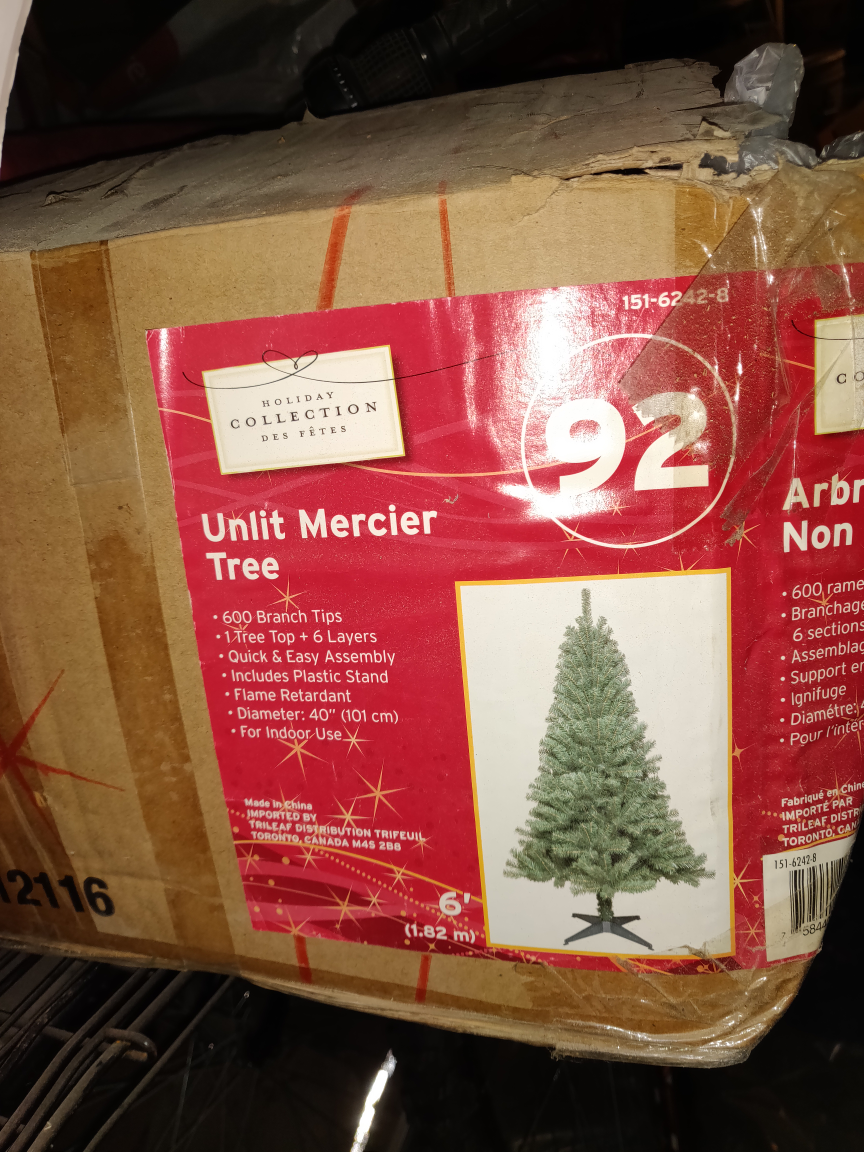 6ft Christmas tree