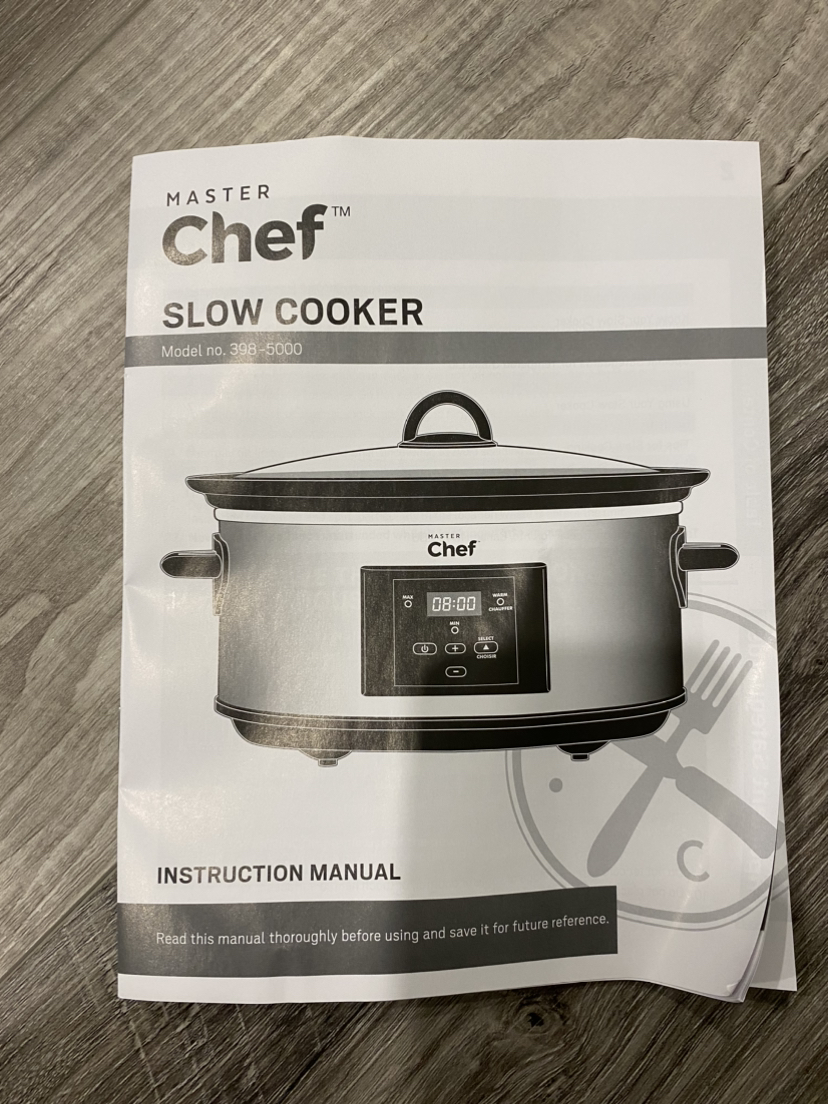 BRAND NEW MasterChef 6qt slow cooker image indicator(5)