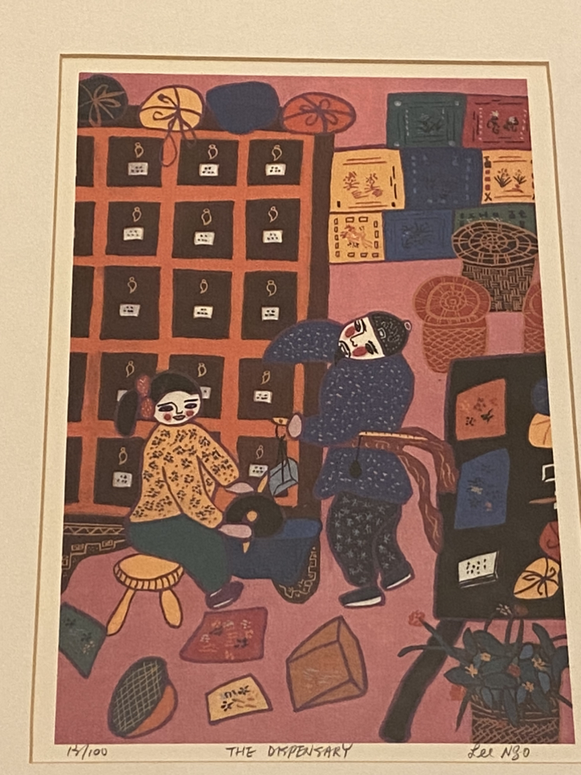 2 Pictures with wooden picture frames 🎁 image indicator(2)