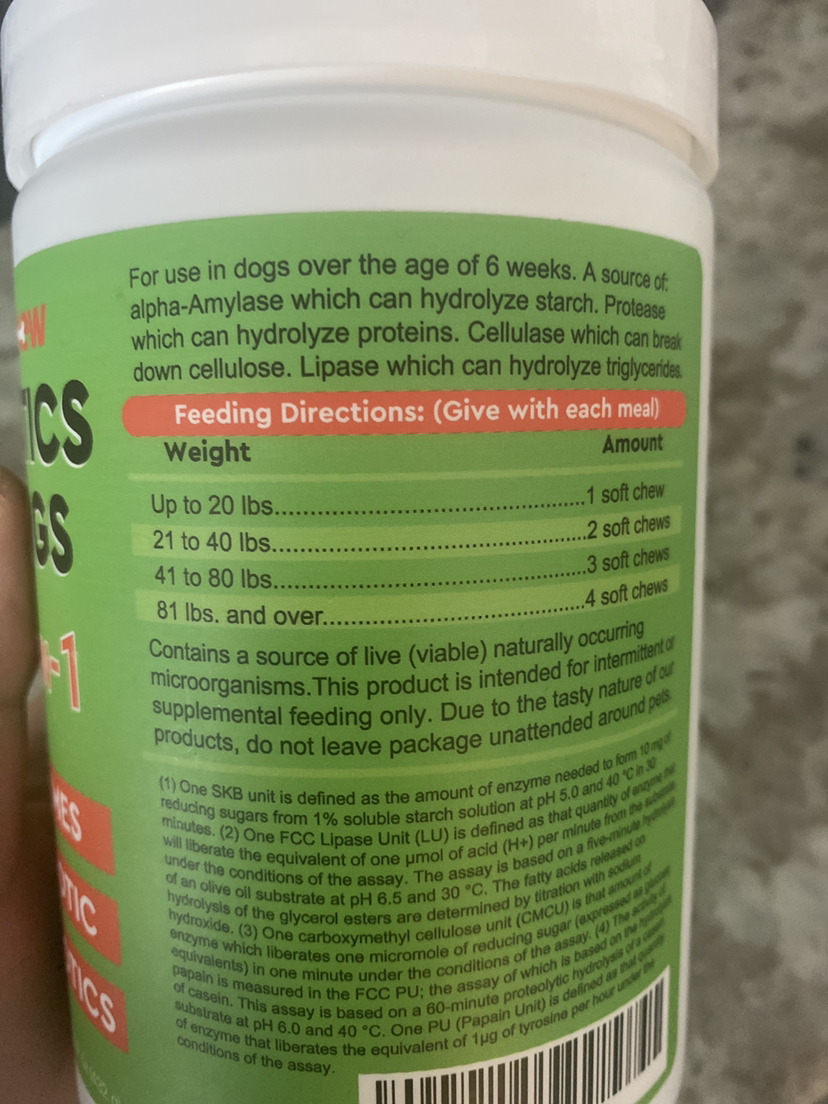 #Freecycle Pawfect Chew 3-in-1 Probiotic for Dogs - photo 4