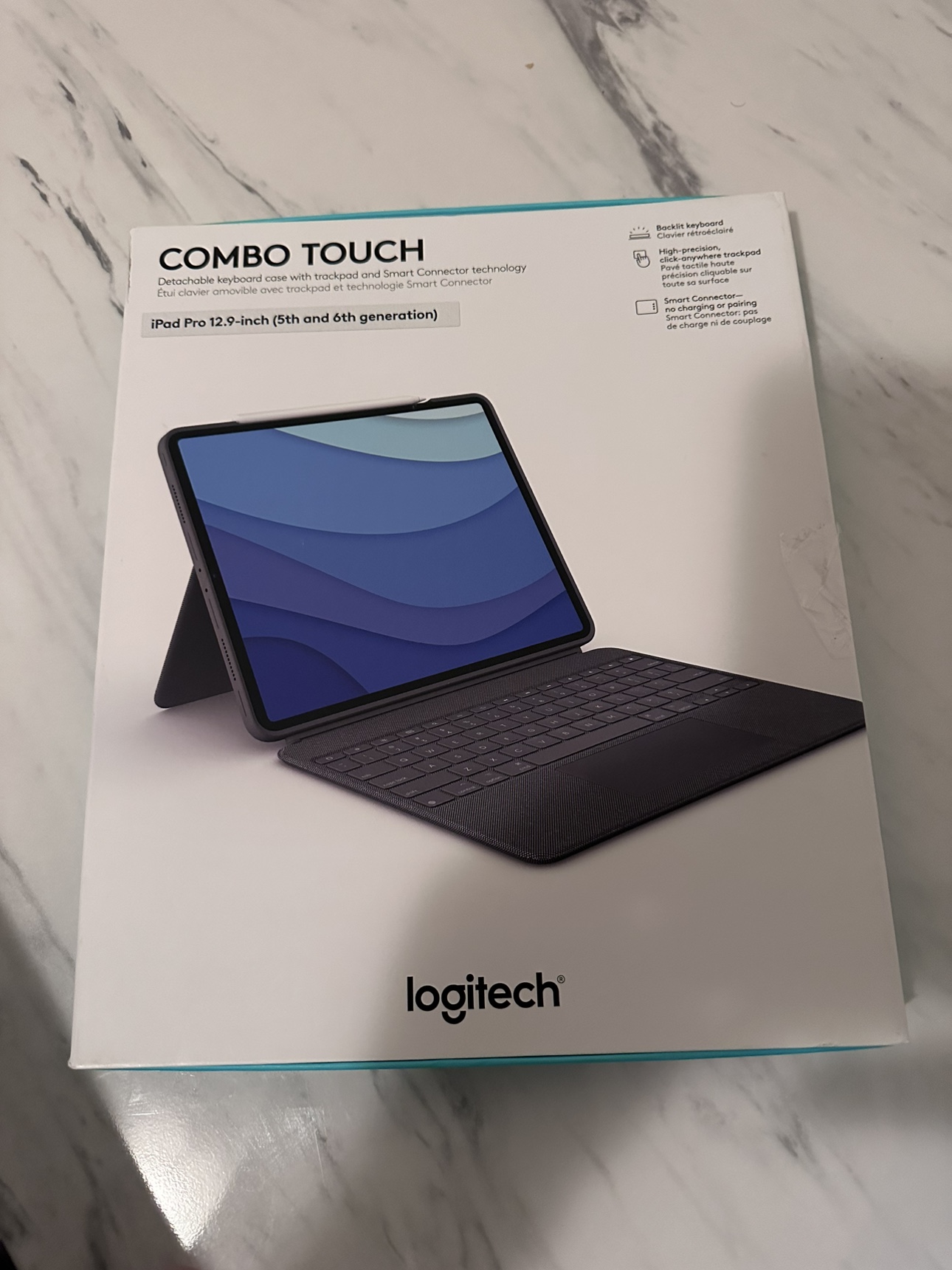 LOGITECH DETACHABLE KEYBOARD CASE IPAD PRO 12.9 thumbnail