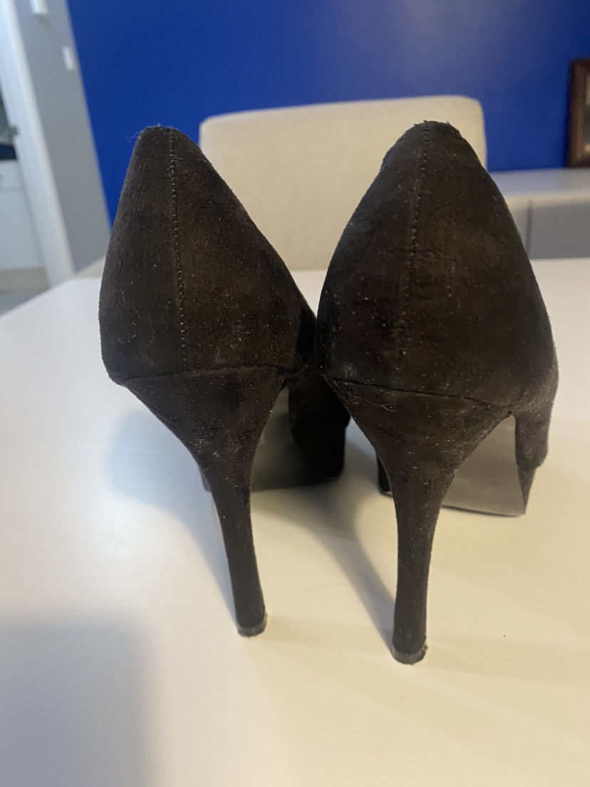 Spring Black Platform Heels - photo 3