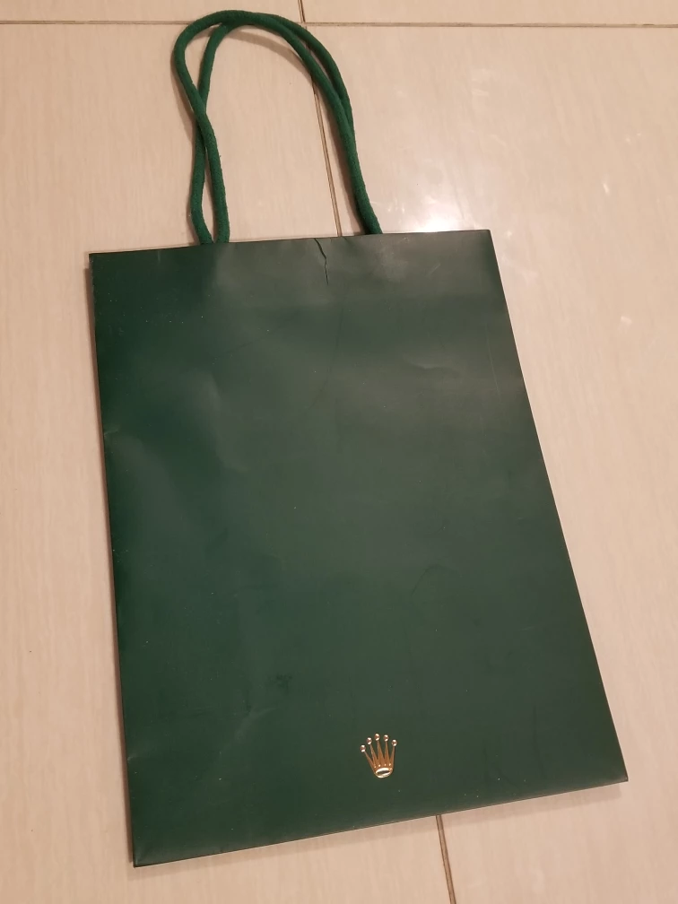 Rolex purchase bag