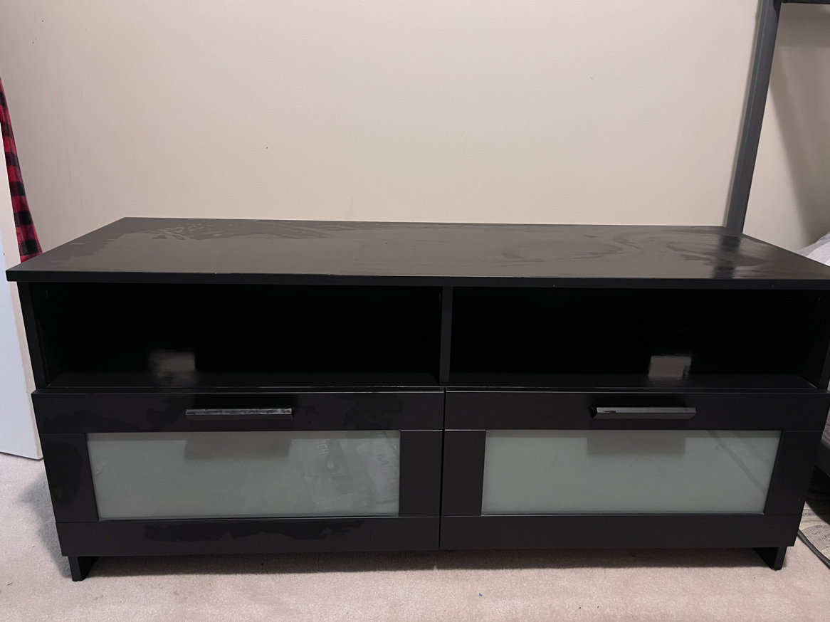IKEA brown tv stands