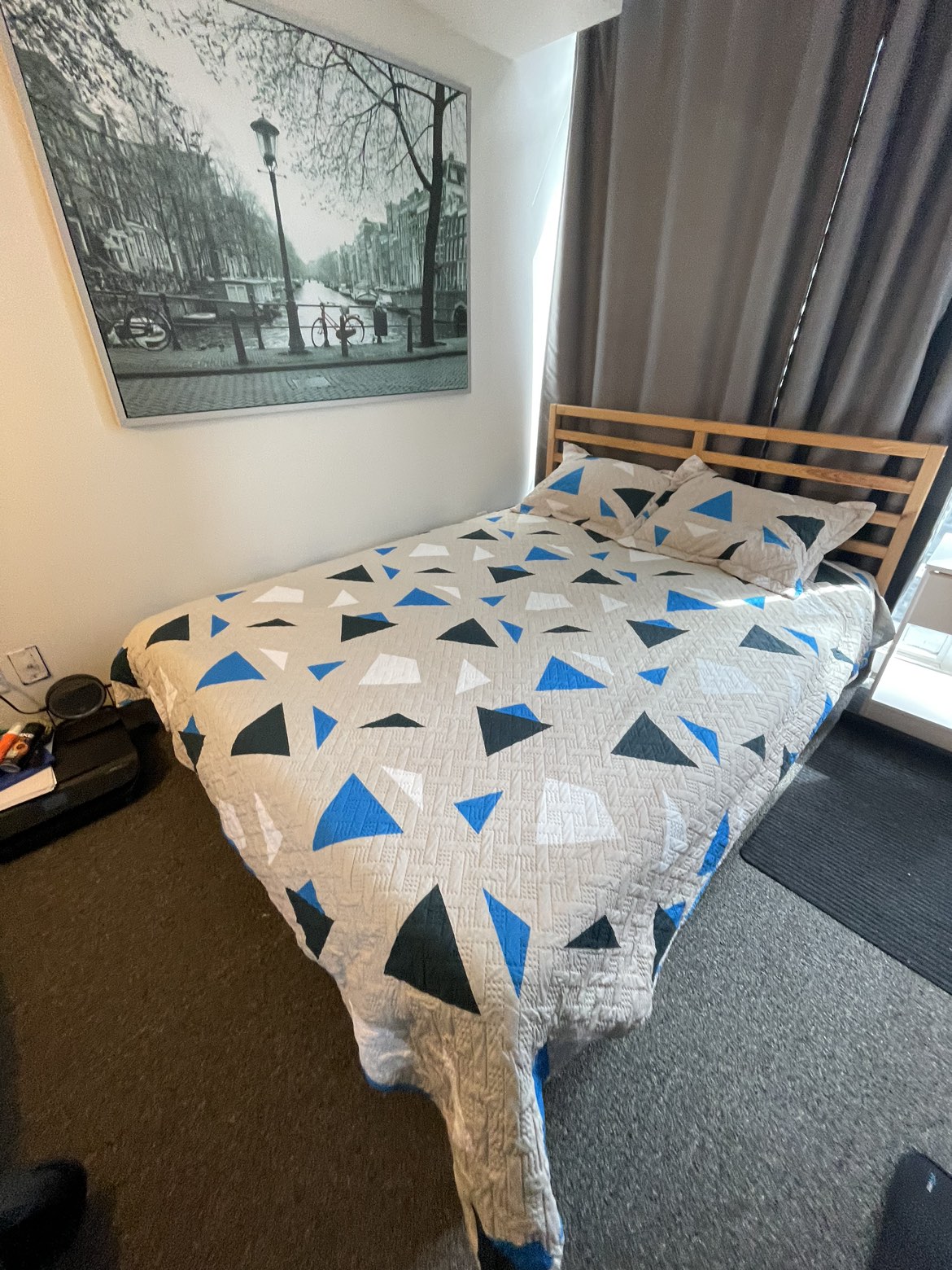 IKEA Wood Queen Bed Frame - photo 5