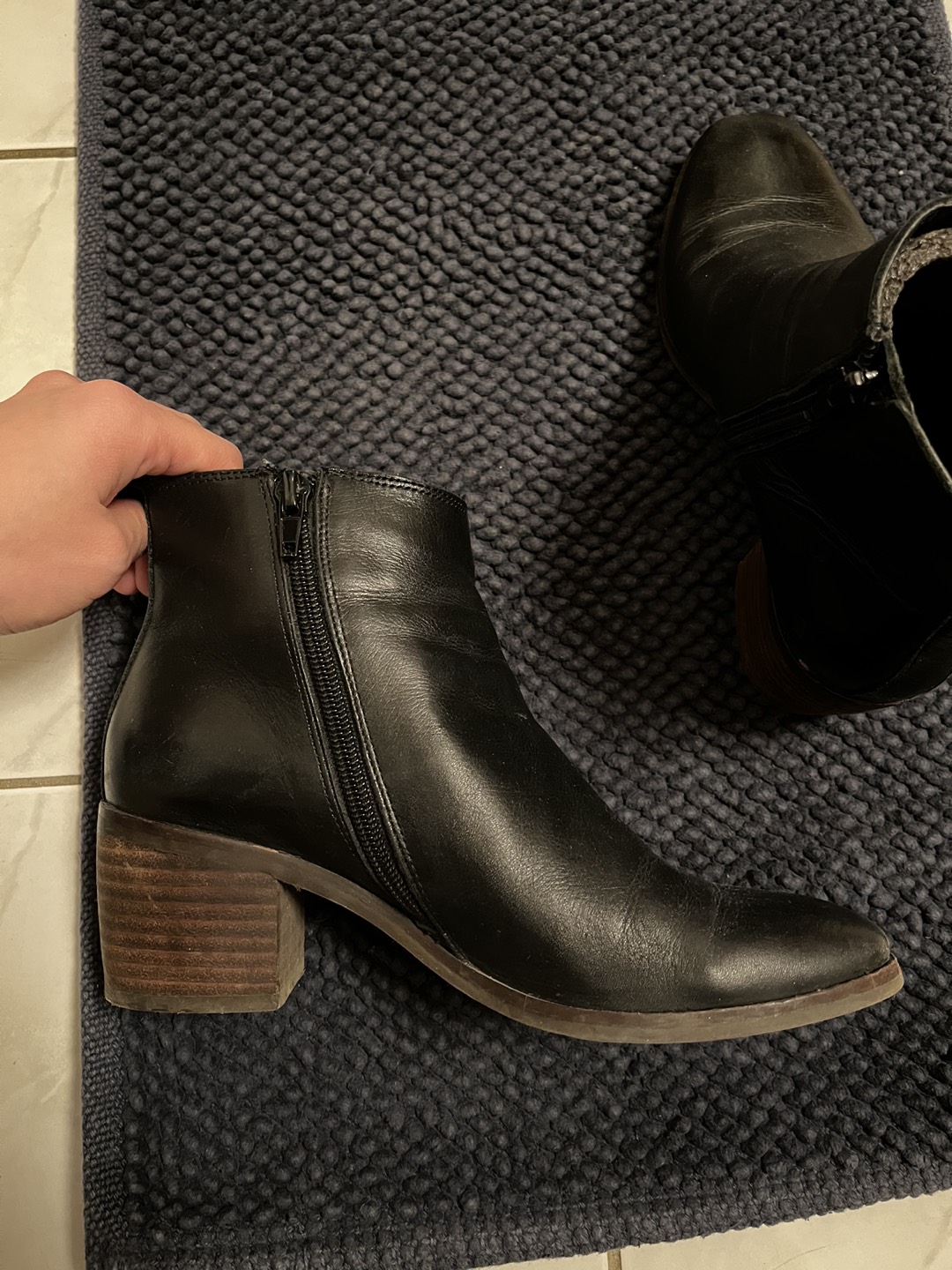 Lucky Brand Leather Booties image indicator(3)