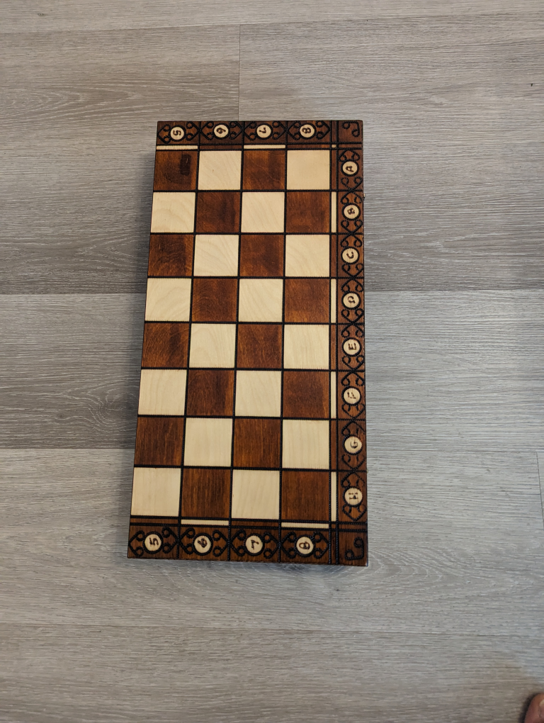 wooden chess set - photo 2