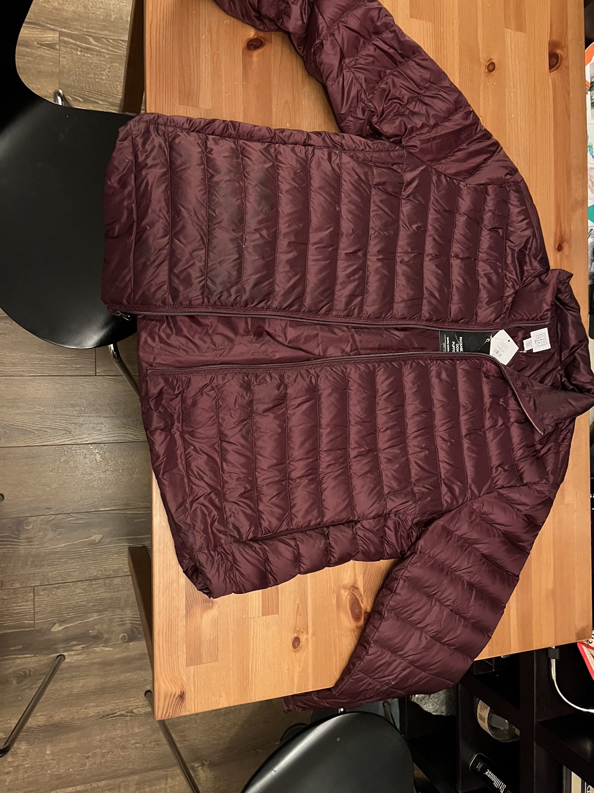 Brand new packable down jacket thumbnail