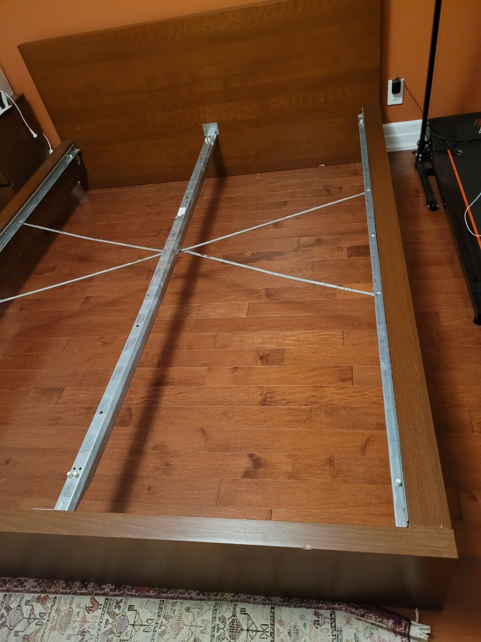 Ikea Malm queen bed frame including slats - photo 3