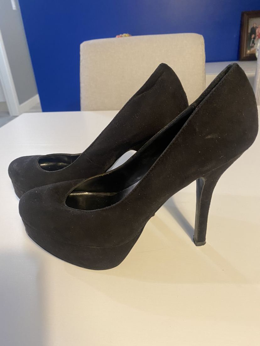 Spring Black Platform Heels - photo 4