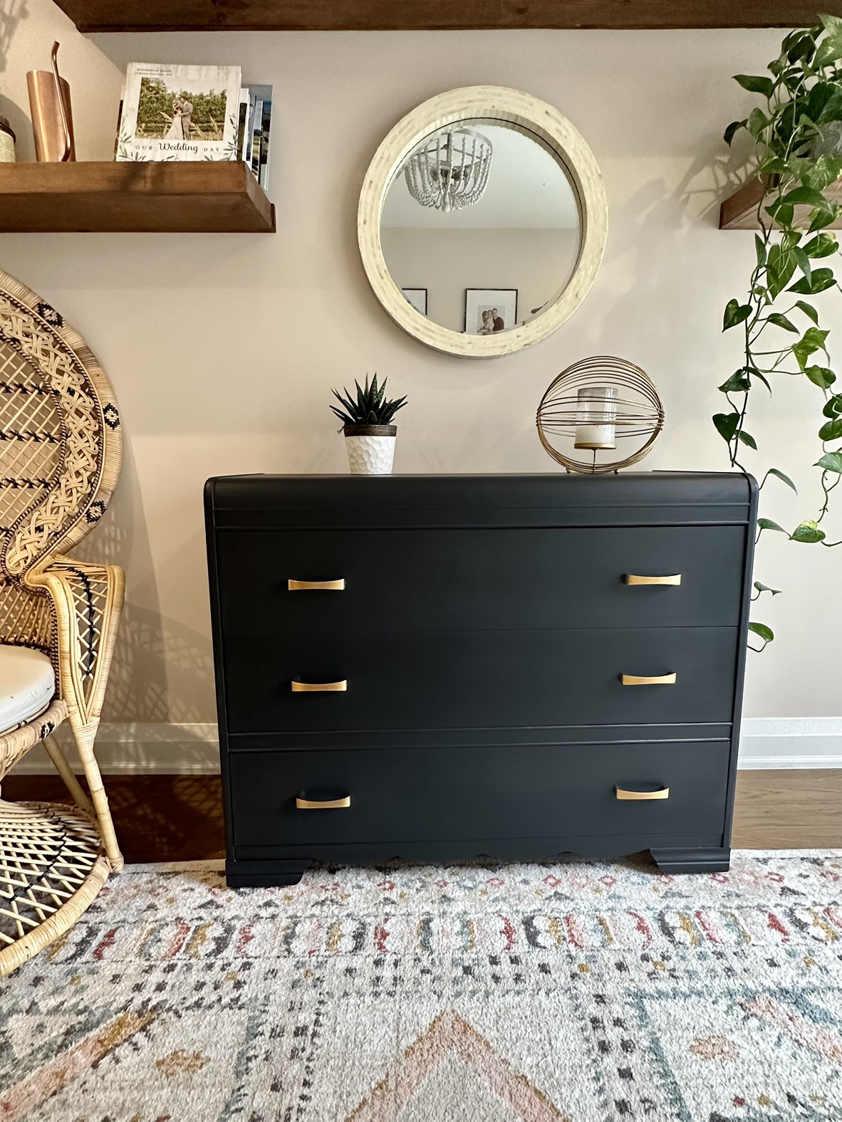 Newly Refinished Vintage Dresser image indicator(2)