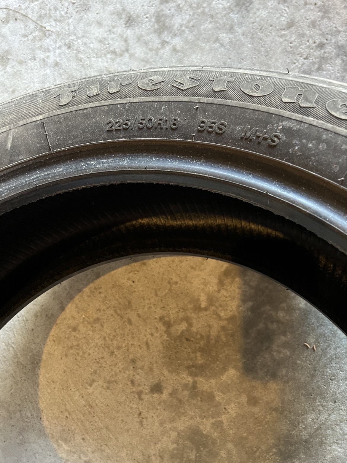 2 Firestone Winter tires 225 50 18 - photo 3