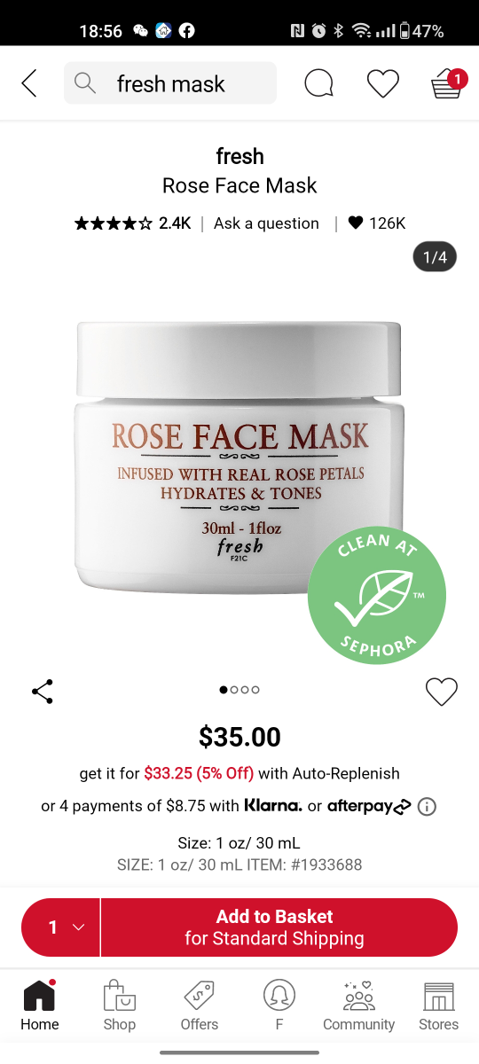 Fresh mask set with half price image indicator(2)