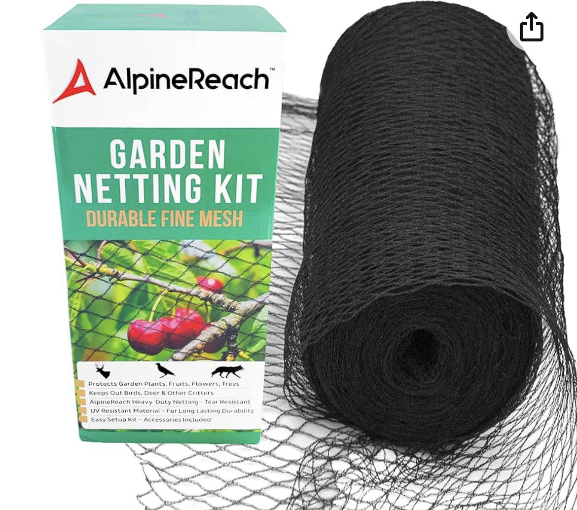 AlpineReach Garden Netting Kit 7.5 x 65 Feet (2m x 20m) - photo 3
