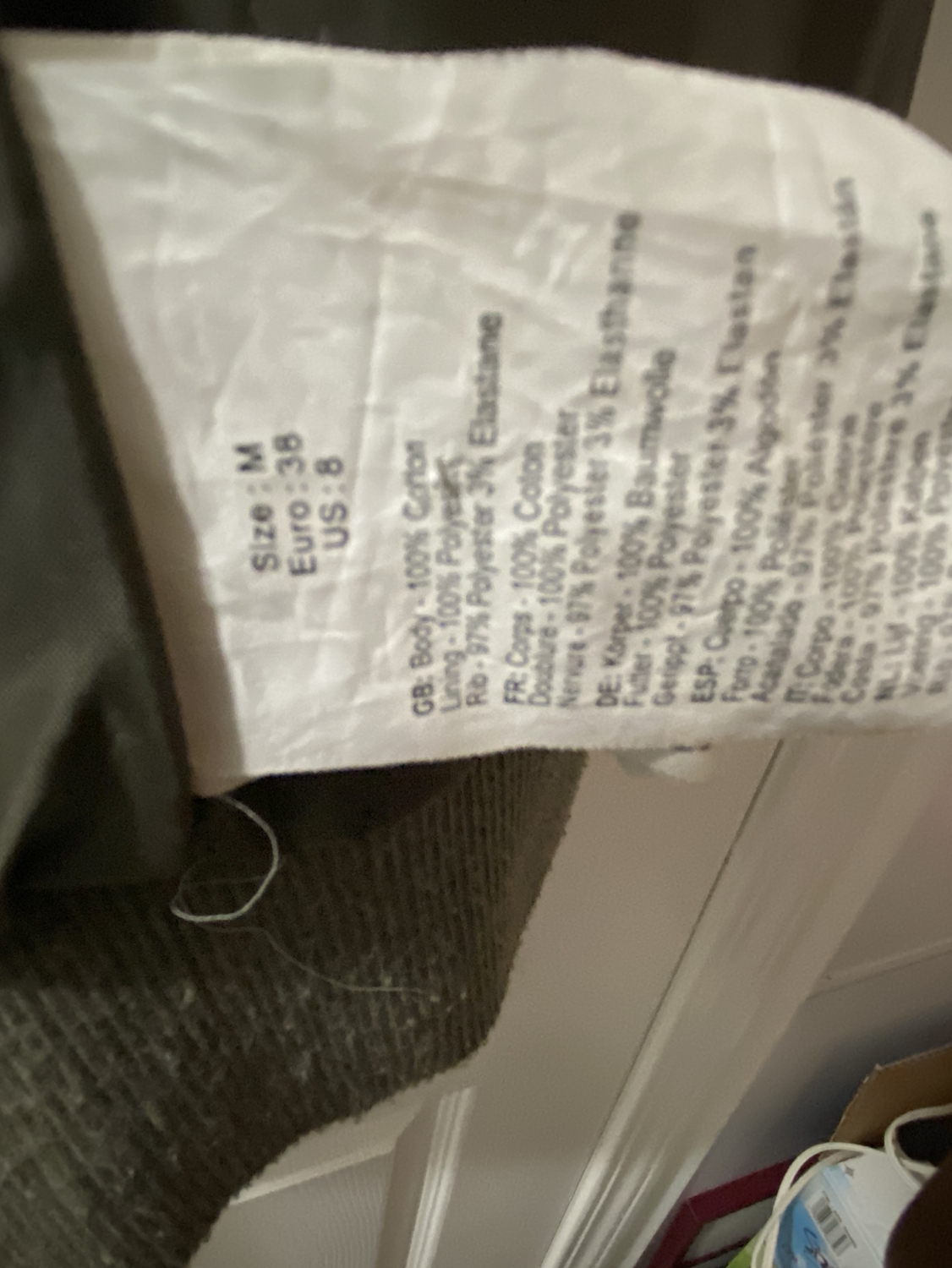 Bench Light Beige Women’s Bomber Jacket Medium image indicator(7)