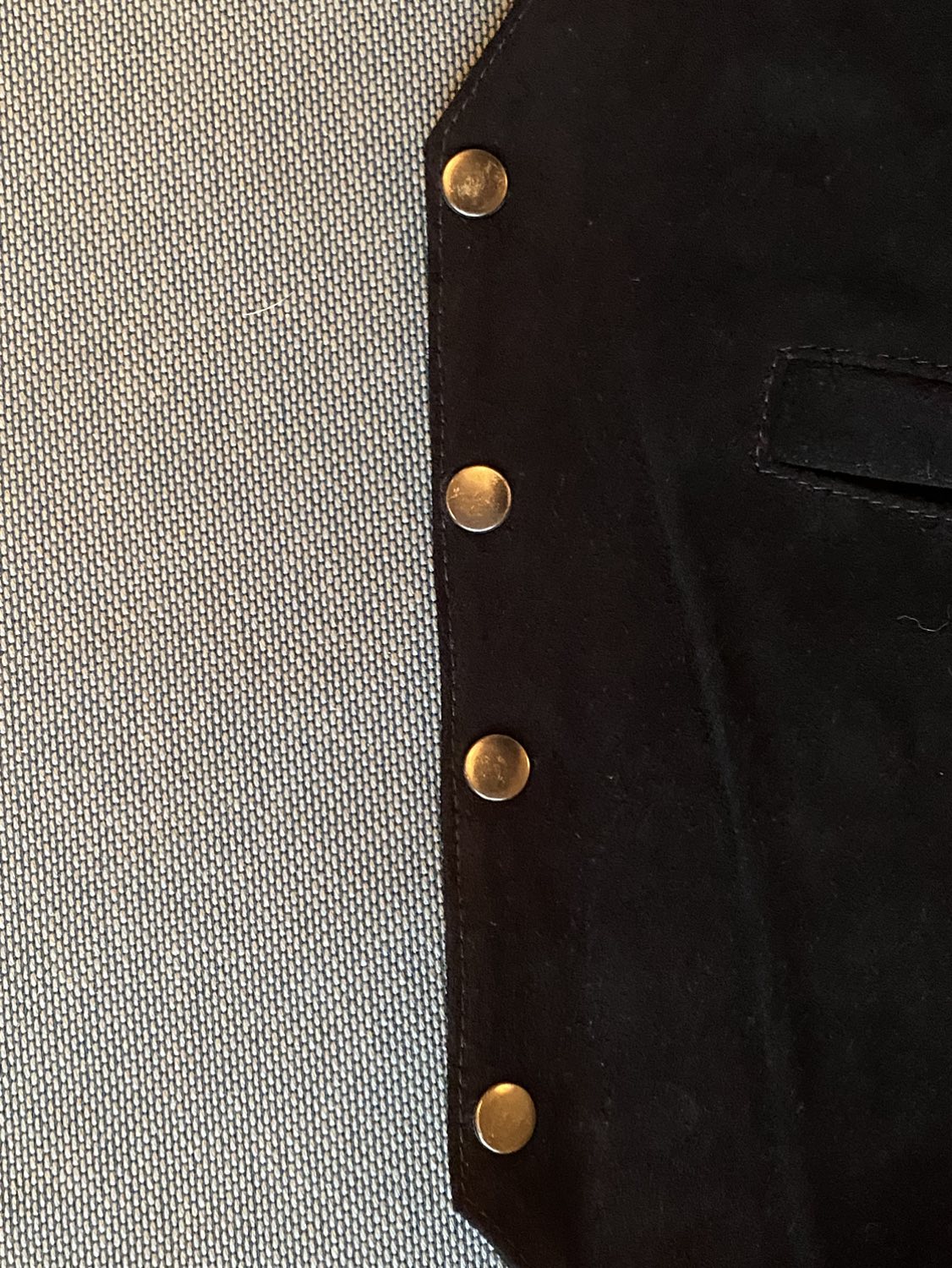 Black Suede Vest image indicator(6)