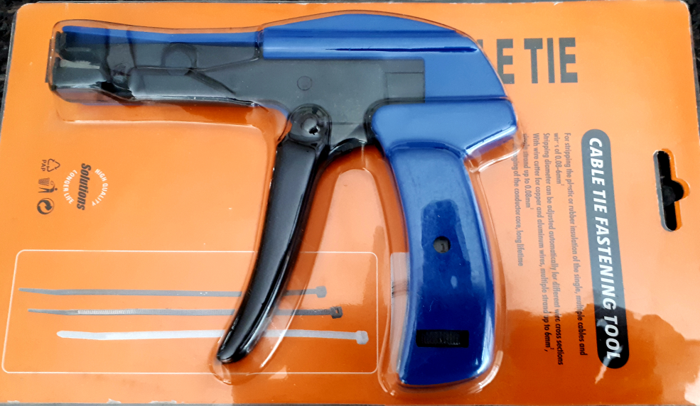 Cable Tie Wrap Fastening Tool.