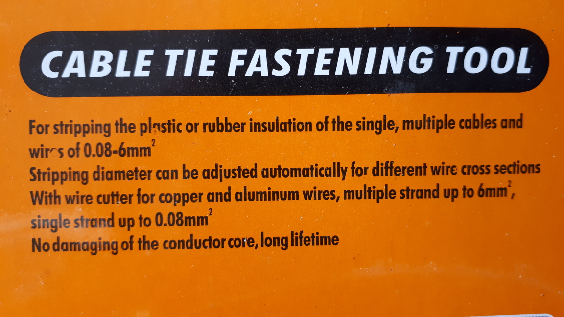 Cable Tie Wrap Fastening Tool. - photo 2
