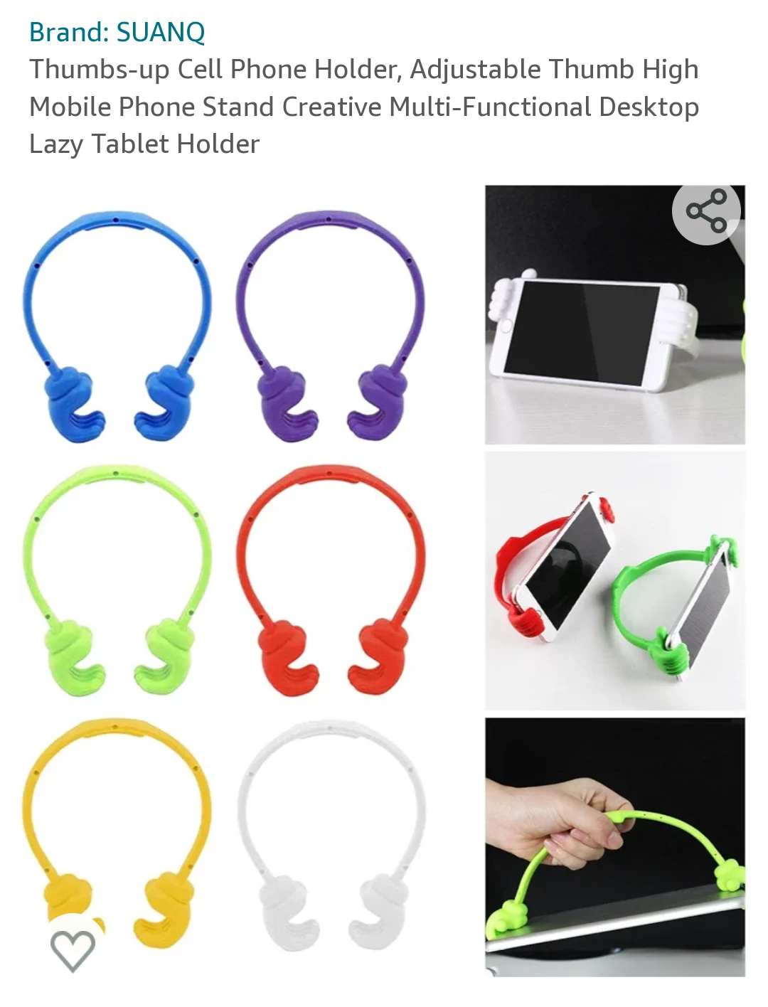 NEW!   Hands Phone Holder (Great stocking stuffer)
