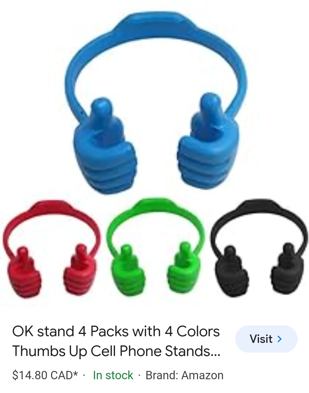 NEW!   Hands Phone Holder (Great stocking stuffer) - photo 4