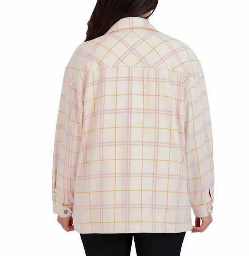 HFX Women's Long Sleeve Cozy Shacket Shirt Jacket - photo 3