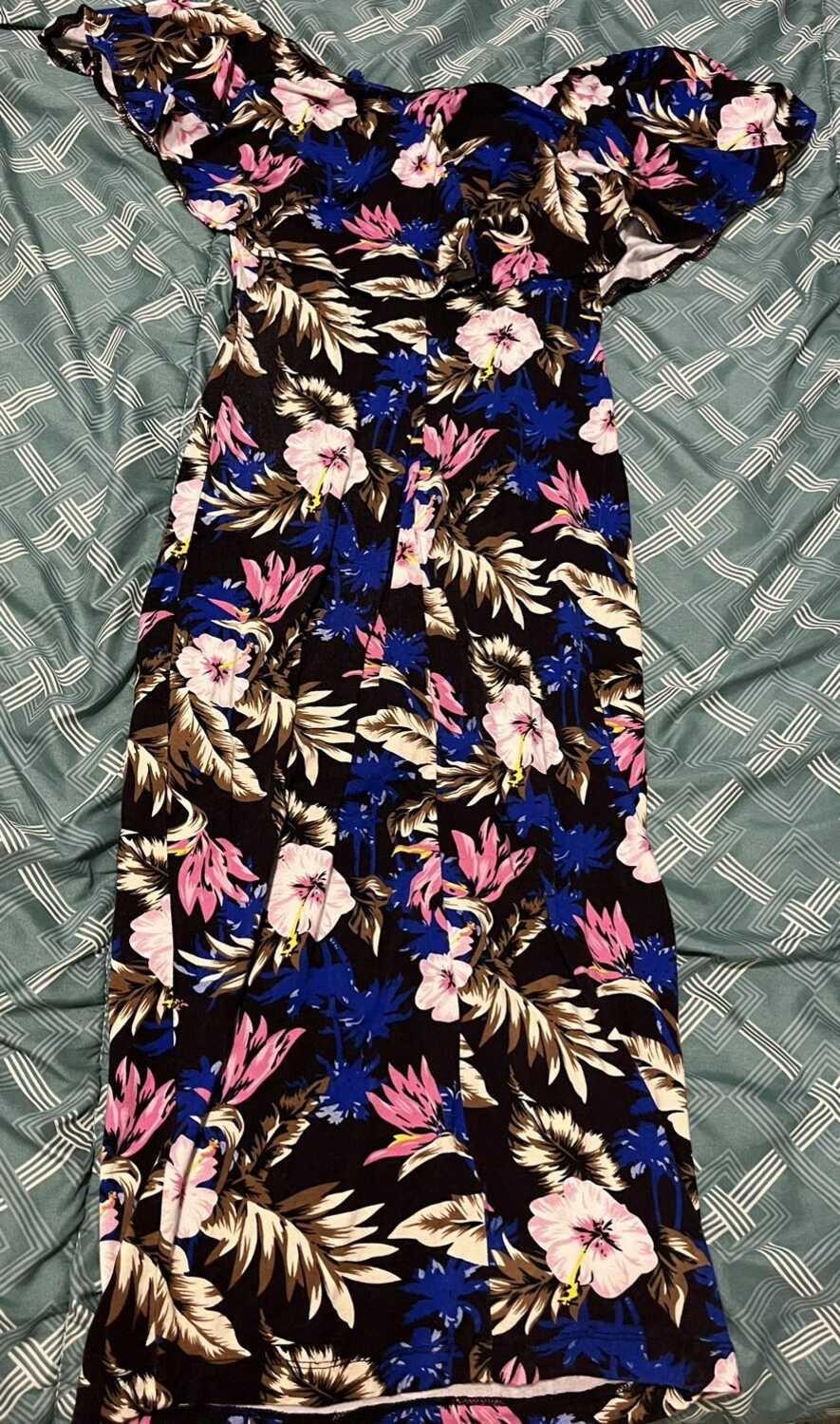 Women's Floral Off The Shoulder Midi/Maxi Dress - photo 2