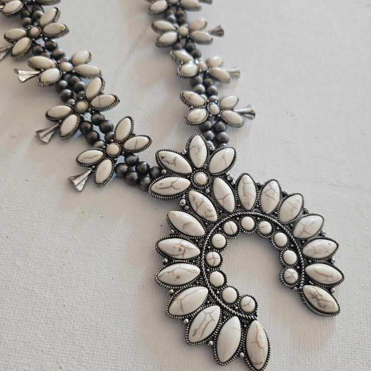 chunky necklace and earrings (set) - photo 2