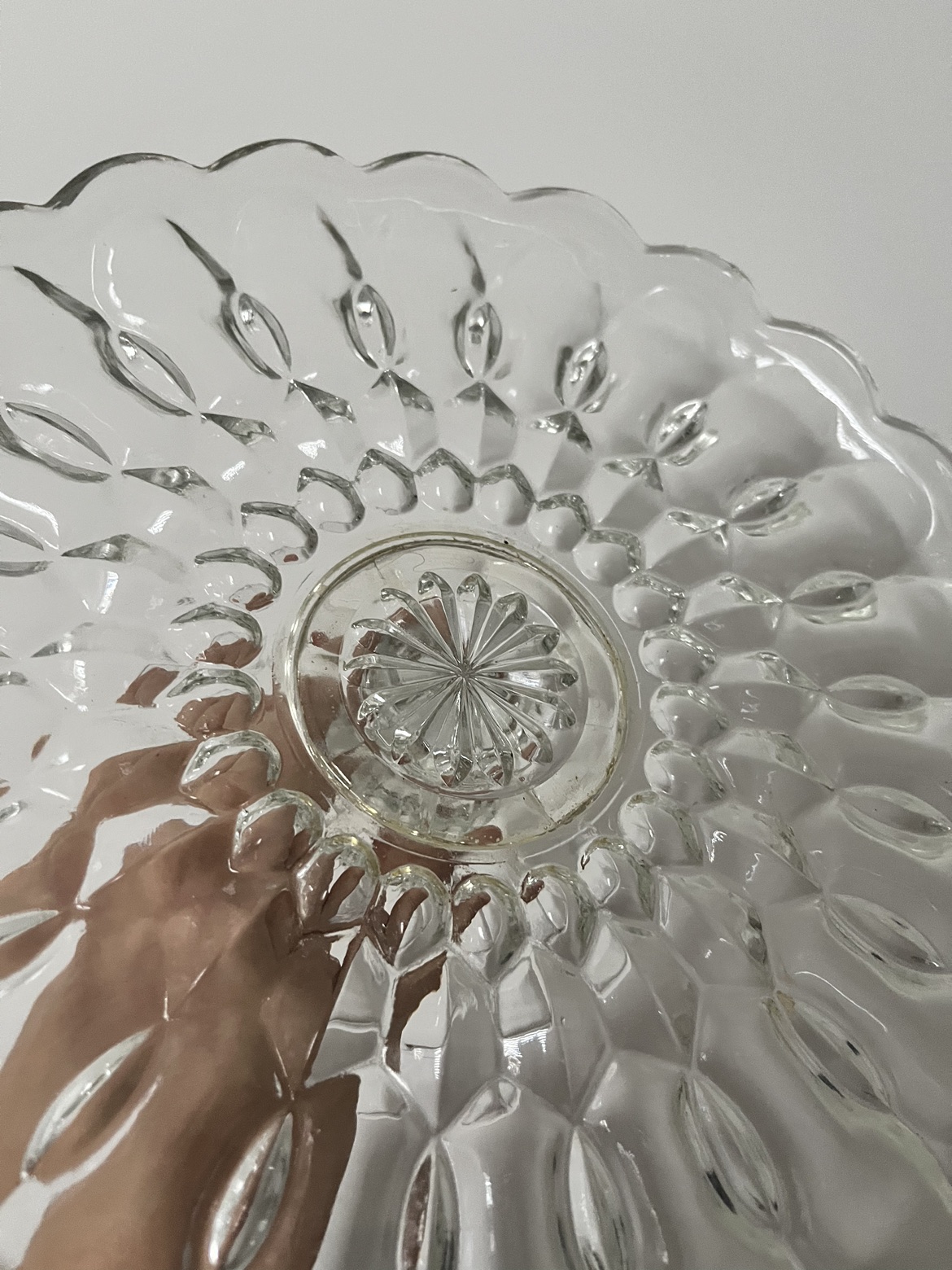 Glass cake stand image indicator(3)