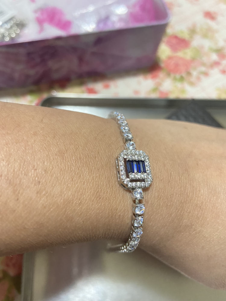 New Cubic zirconia bracelets - photo 5