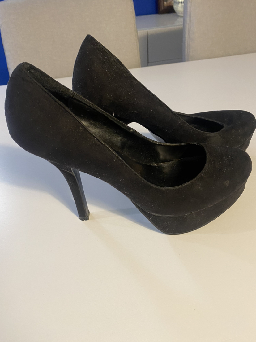 Spring Black Platform Heels - photo 2