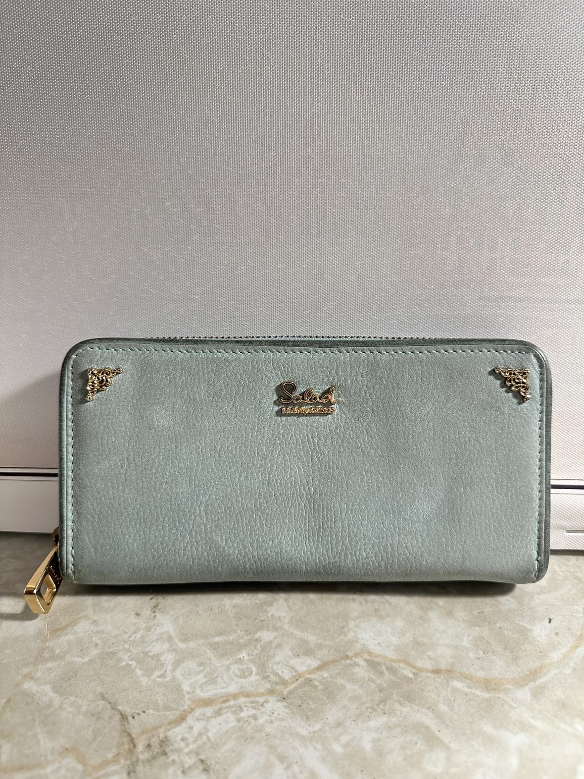 Leather Zip Wallet