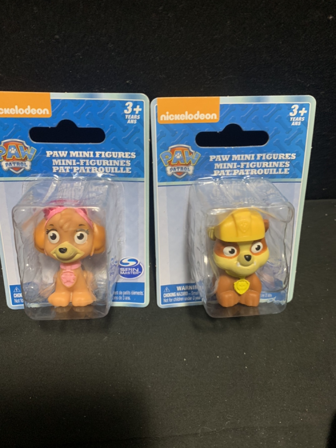$5 each mini paw patrol figures