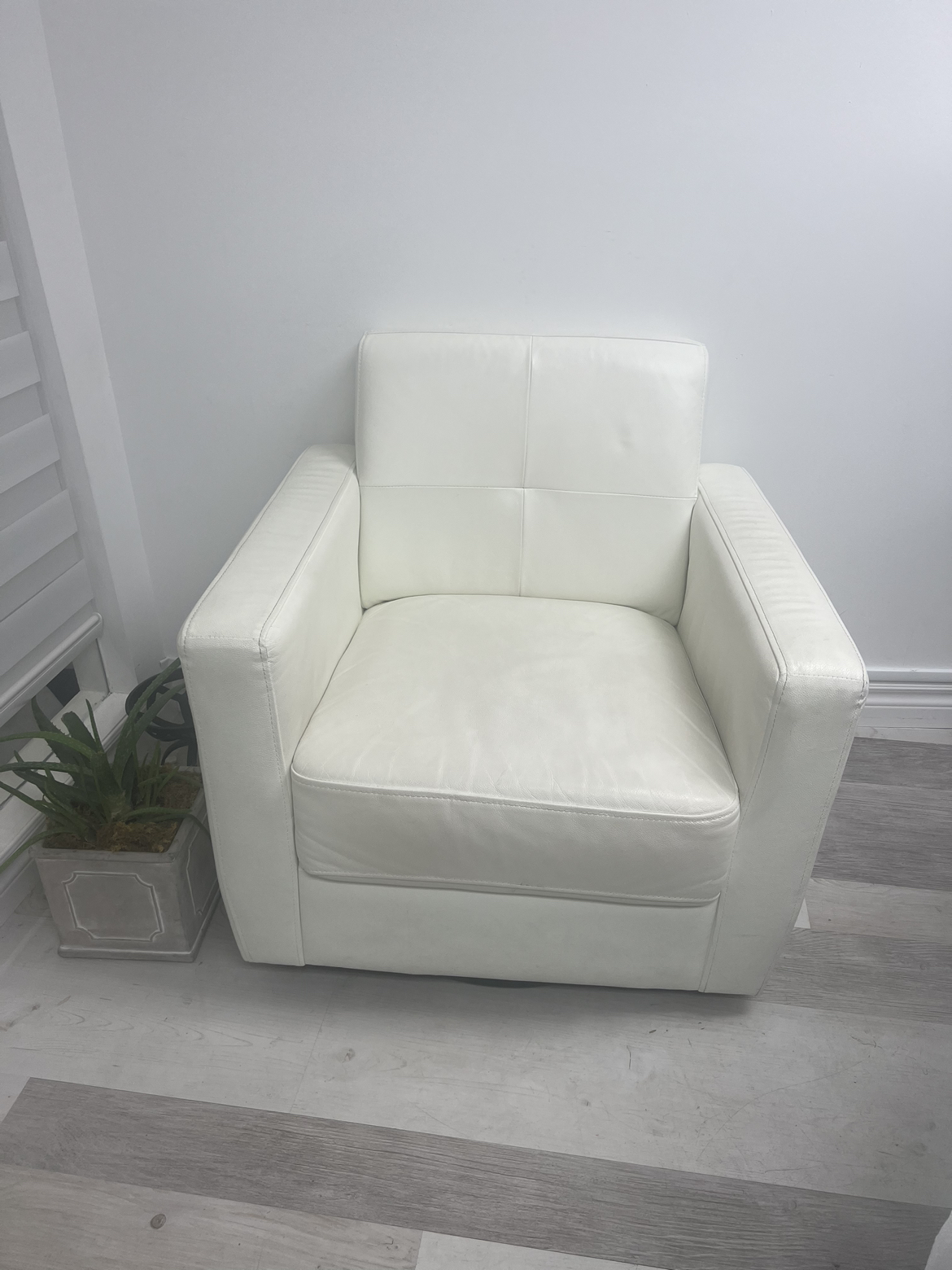 White chair