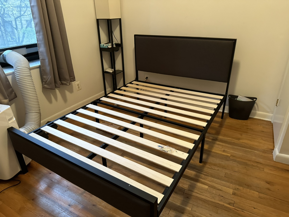 Like new full size bed frame
