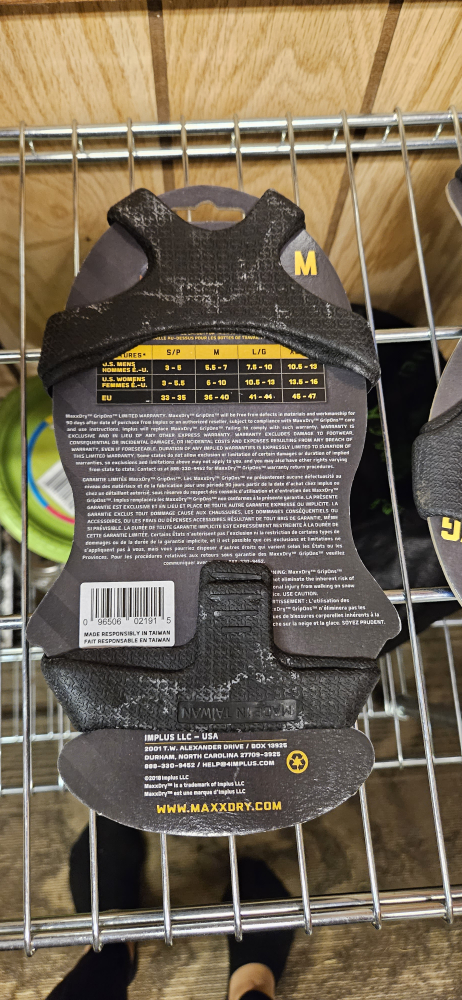 MaxxDry GripOns