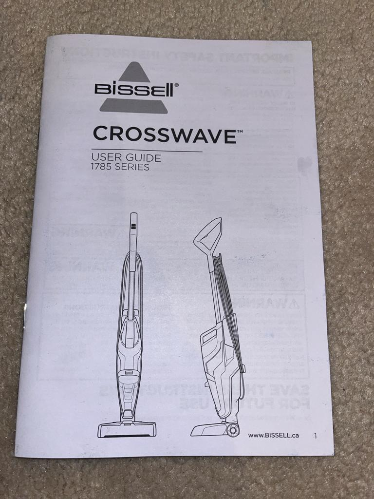 BISSELL CrossWave All-in-One Multi-Surface Wet Dry Vaccume - photo 3