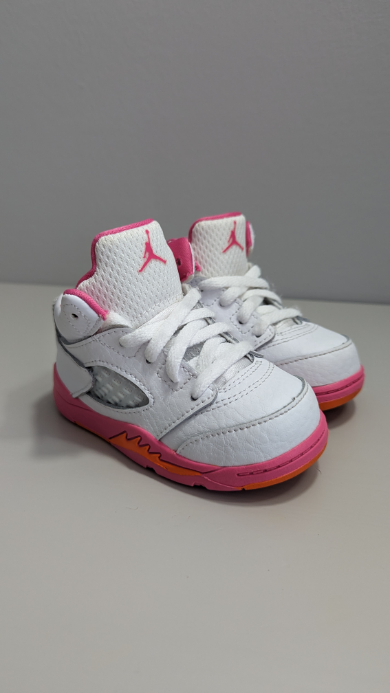 Toddler girl Jordan running shoes size 5.5